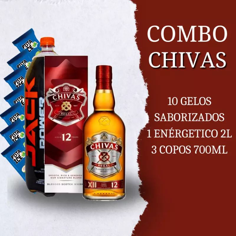Combo chivas 1l