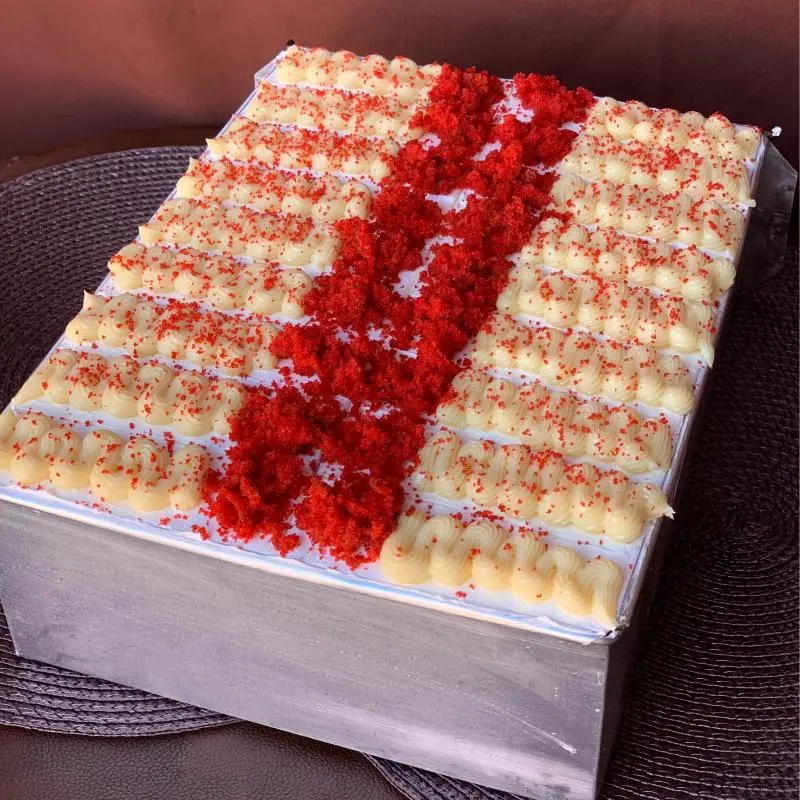 Red Velvet com ninho