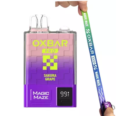 Oxbar 10,000 Puff Sakura Grape