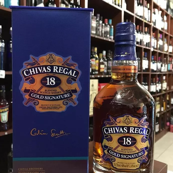 Whisky Chivas Regal 18 años 750ml