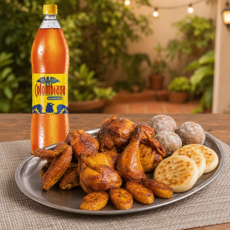 1 POLLO COMBO ASADO