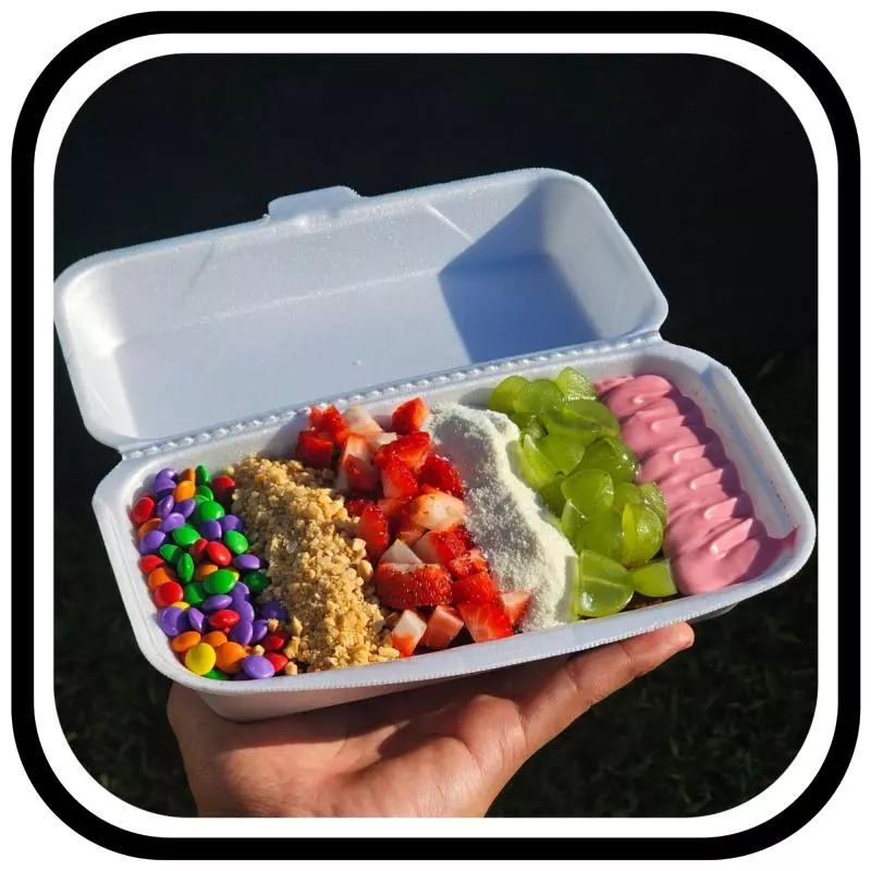 Hapsy Box (Bandeja) + 6 Toppin