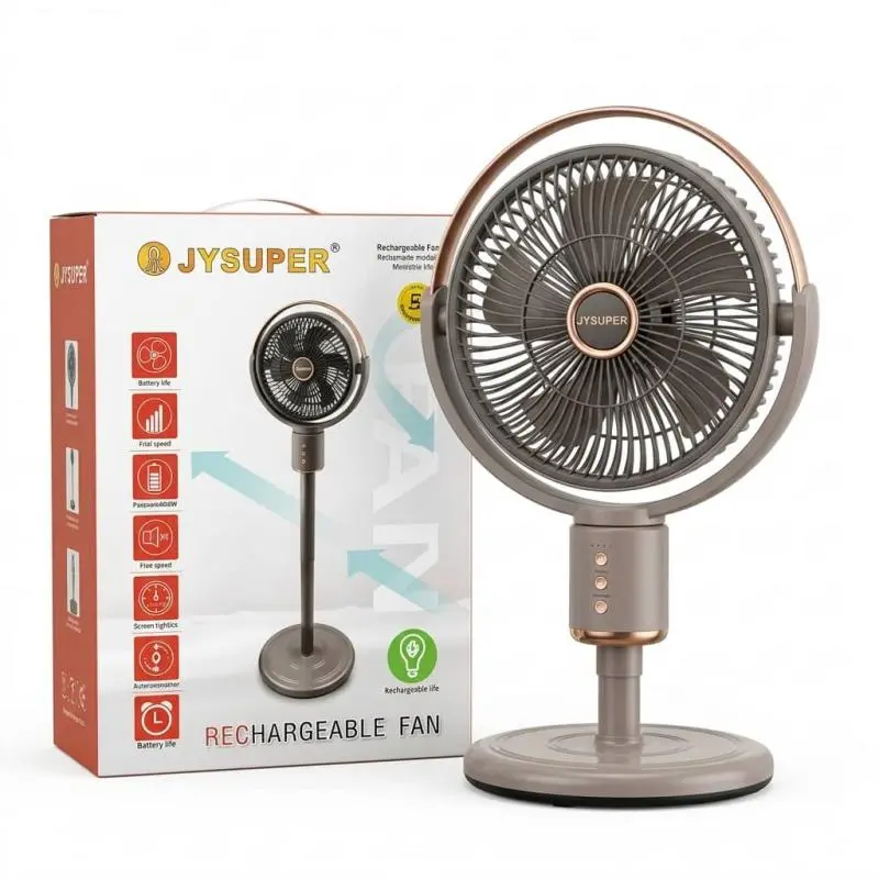 Ventilador recargable de 3 piezas