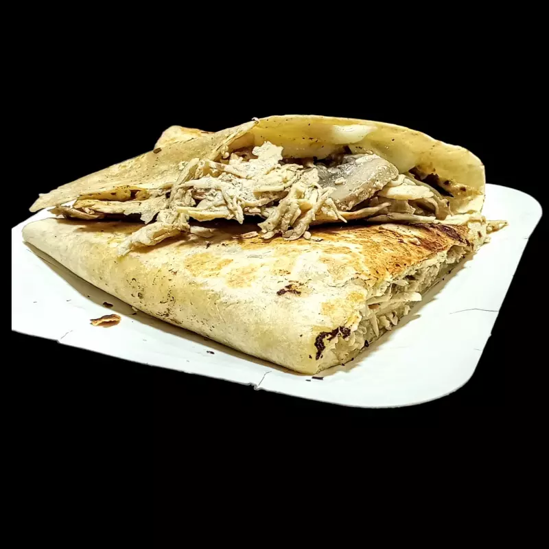 Quesadilla Pollo con Champiñon