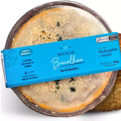 Quiche de Bacalhau - 700g
