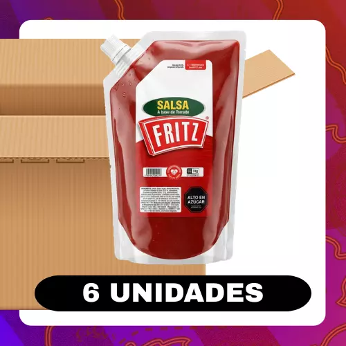 Bulto Fritz Salsa Tomate 1kg