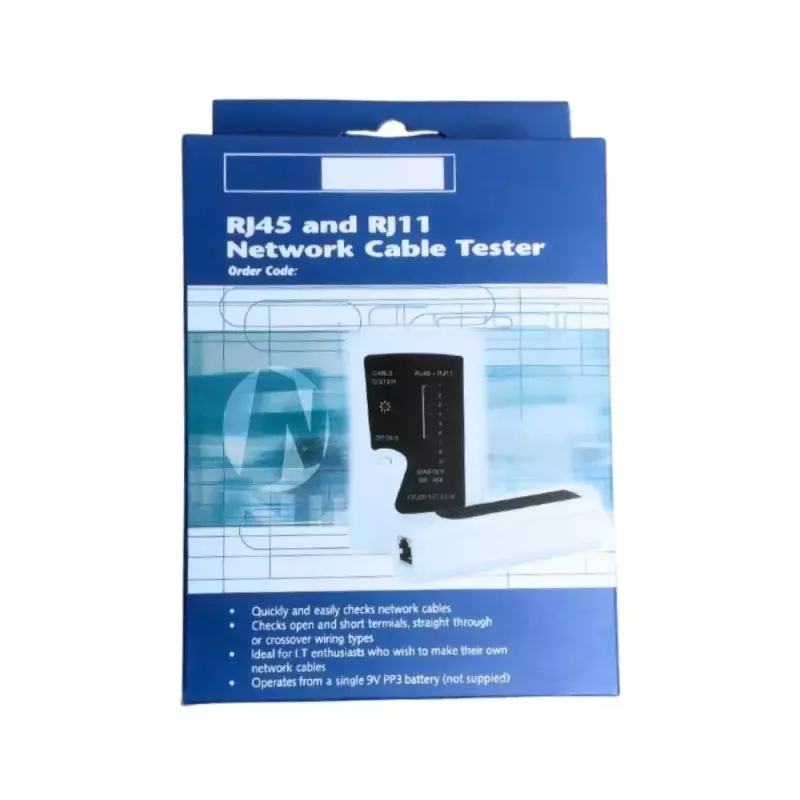 TESTADOR DE CABO DE REDE CAIXA AZUL