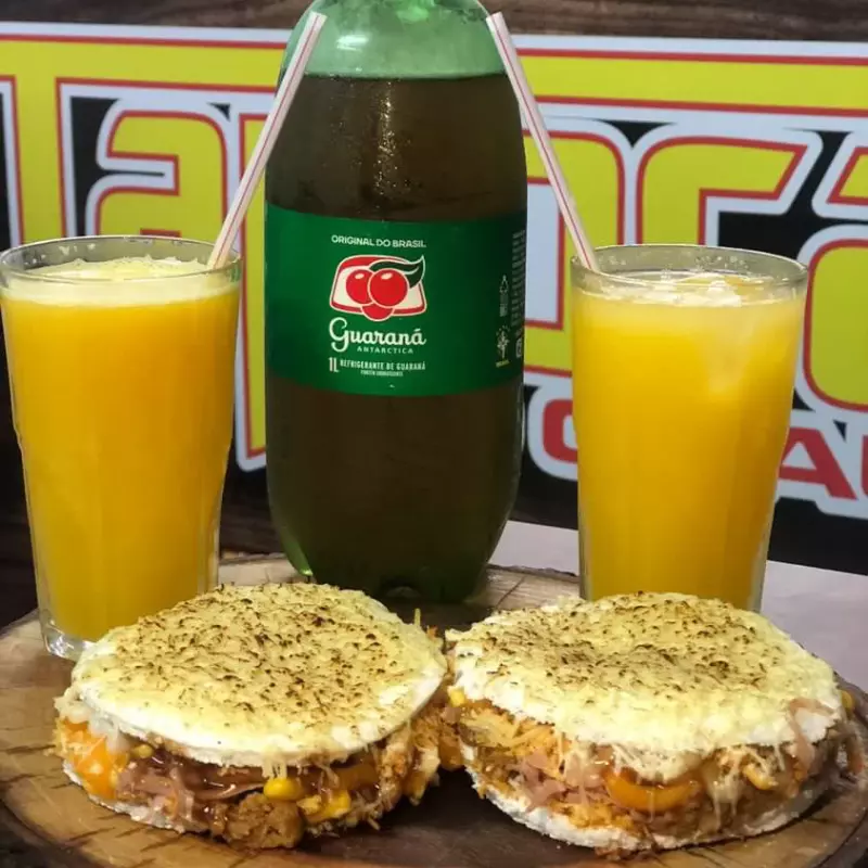 2 Tapiocas + 2 Suco Ou Guarana1lt