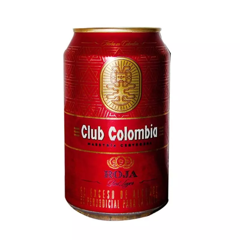 Cerveza club Colombia roja lata x 330ml