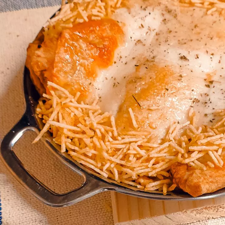 Filé de Tilápia à Parmegiana