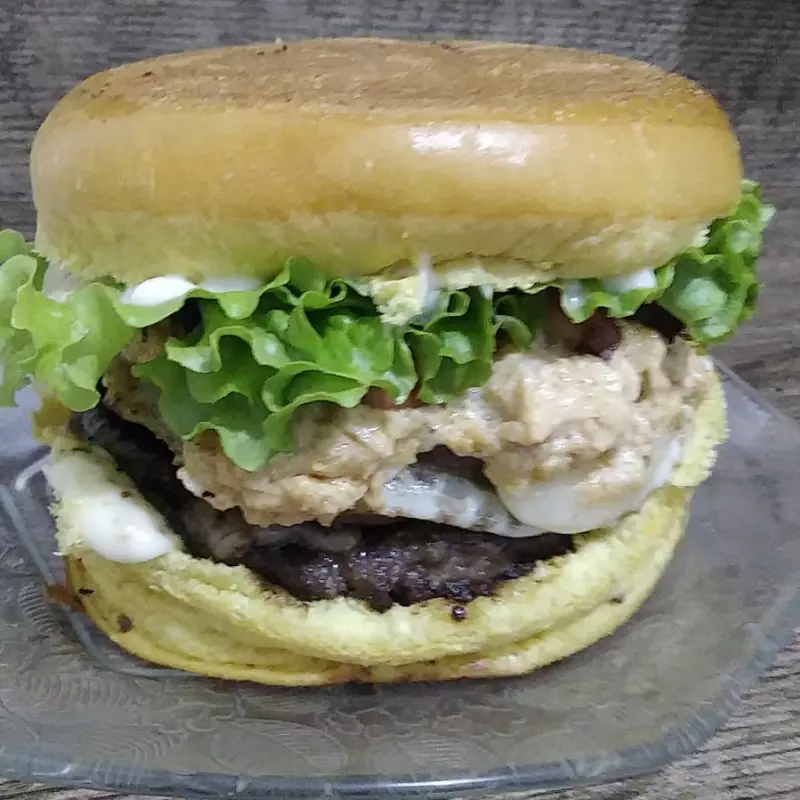 Cheese frango e bacon