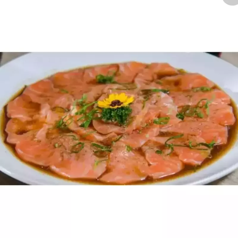 15 carpaccio de salmão