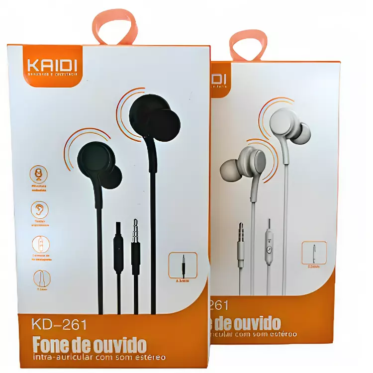 FONE DE OUVIDO KAIDI C/MIC KD-261