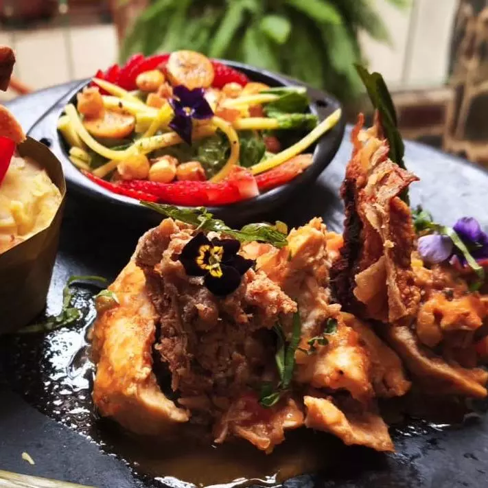 Pollo a la Gritadora