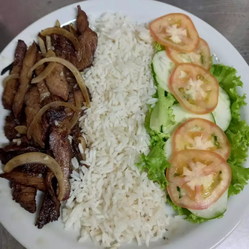 Espeto simples Carne
