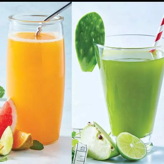 Vaso Granizado De Jugo Natural