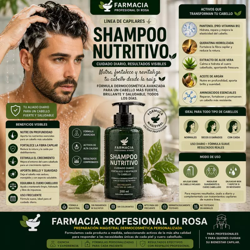 Shampoo Nutritivo 200ml