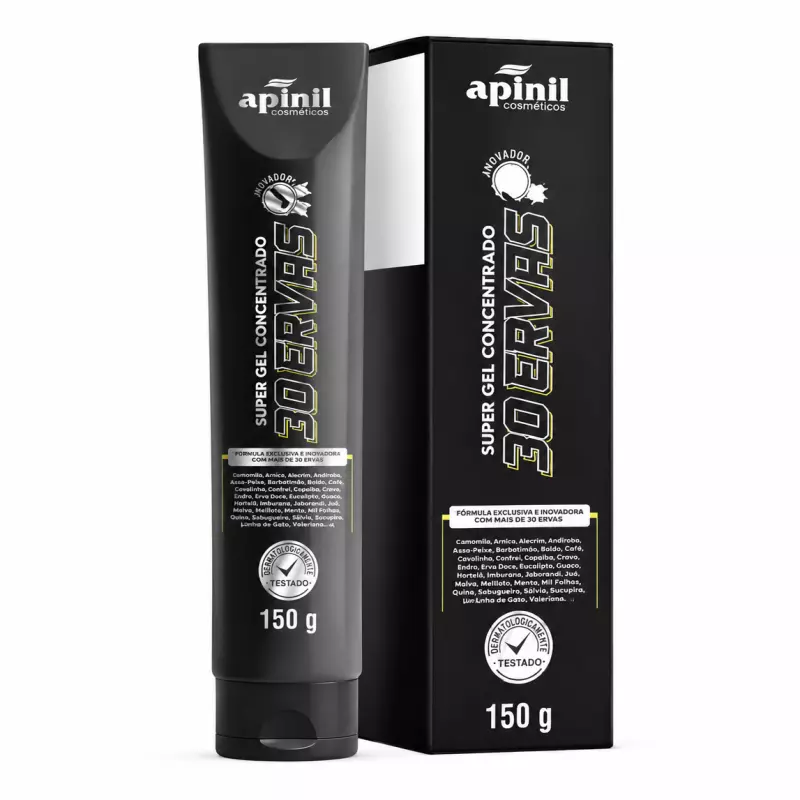 Super Gel 30 Ervas 150g Apinil