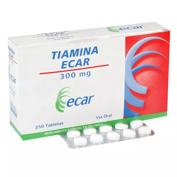TIAMINA 300MG CAJA X 250 TABLETAS