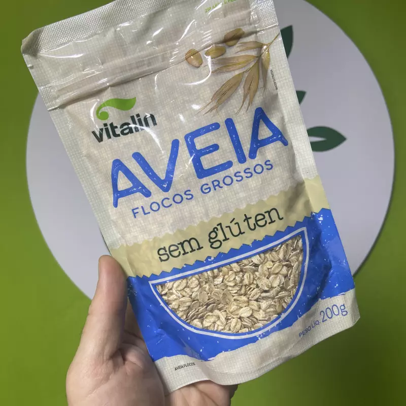 Aveia flocos grosso s/glúten Vitalin