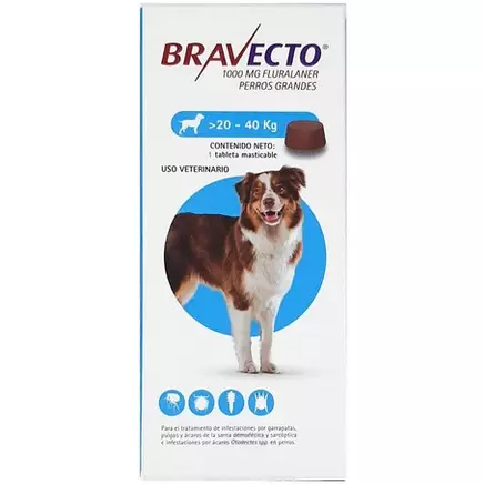 Bravecto de 20 a 40 kg
