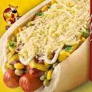 Hot dog simples 2 salsichas