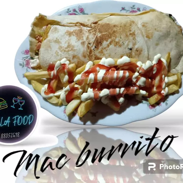 Mac burrito Con pqpas