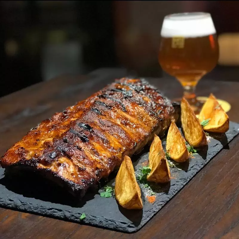 Costillita de Cerdo al BBQ