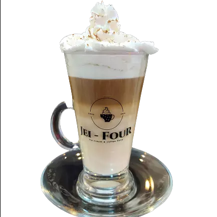 Latte más Chantilly