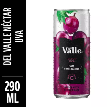 Suco Dell Valle Uva Lata