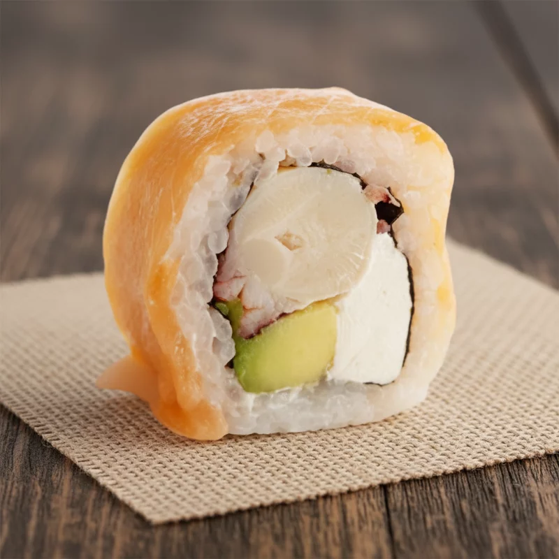 SAKE TAKO (Envuelto en Salmon)