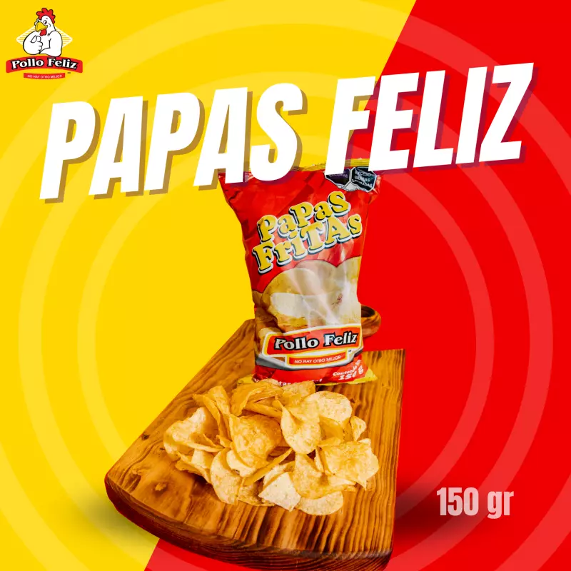 Papas Feliz 150 gr