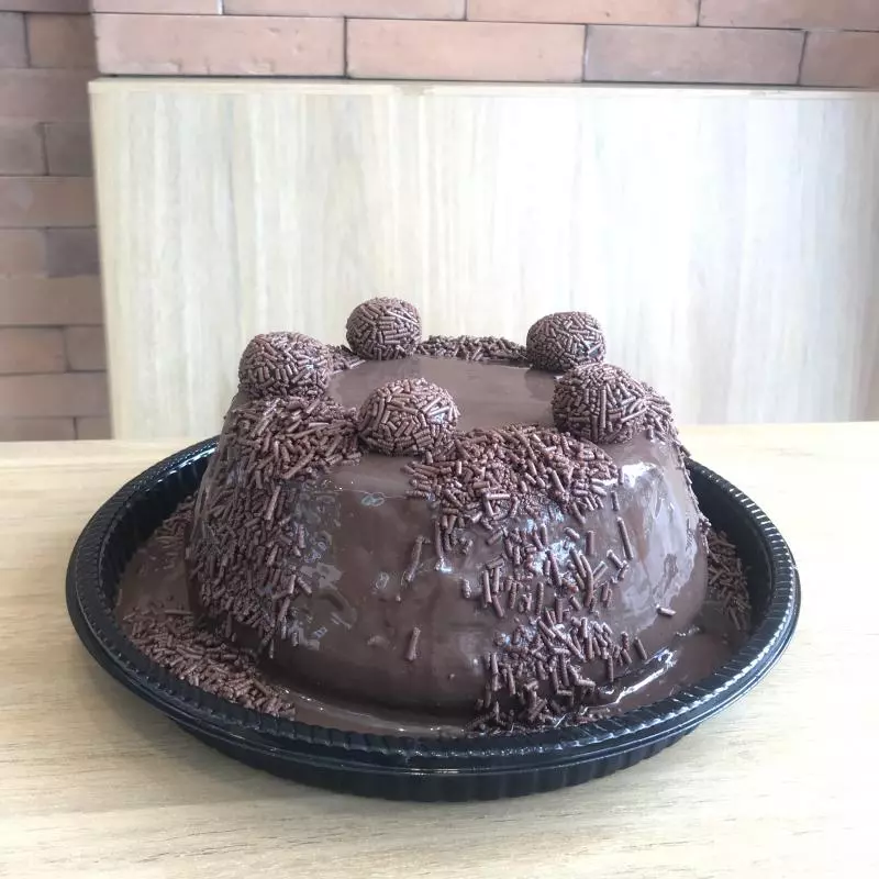 Vulcão Cenoura com Chocolate