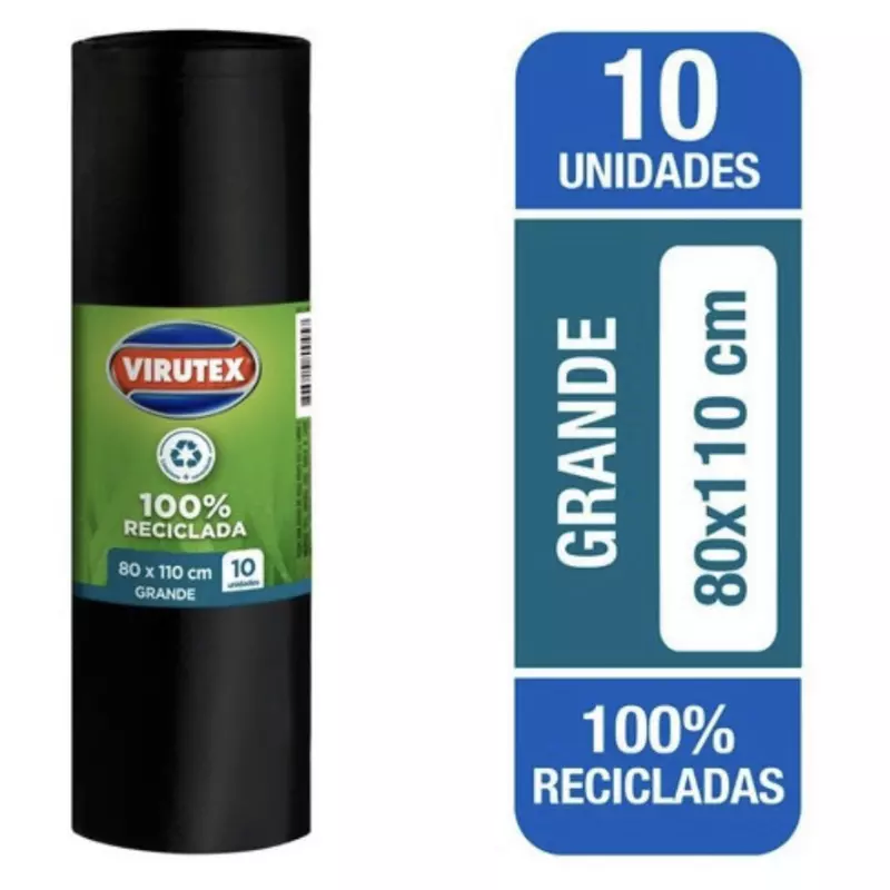 Bolsa basura Virutex 80x110cm