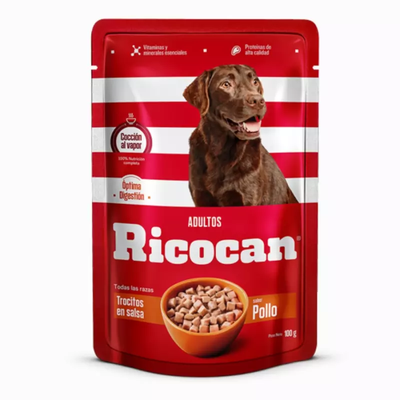 RICOCAN Troc. Pouch Adultos 100 GR