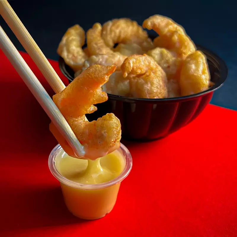 Ración de camarón tempura 160gr