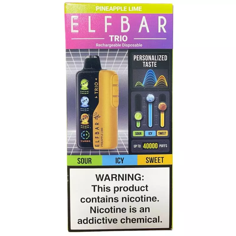 ELFBAR TRIO 40k Abacaxi com Limão