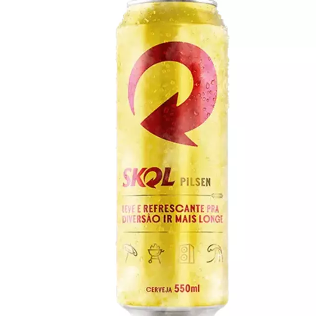 Cerveja Skol Pilsen 550ml