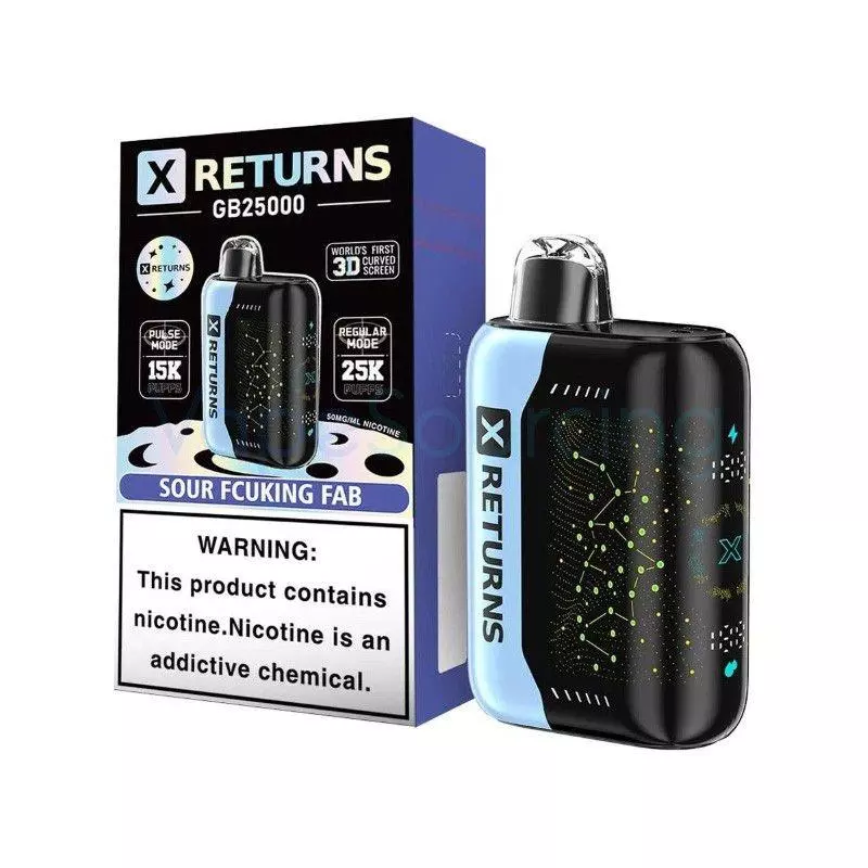 X RETURNS - BLACKBERRY B POP