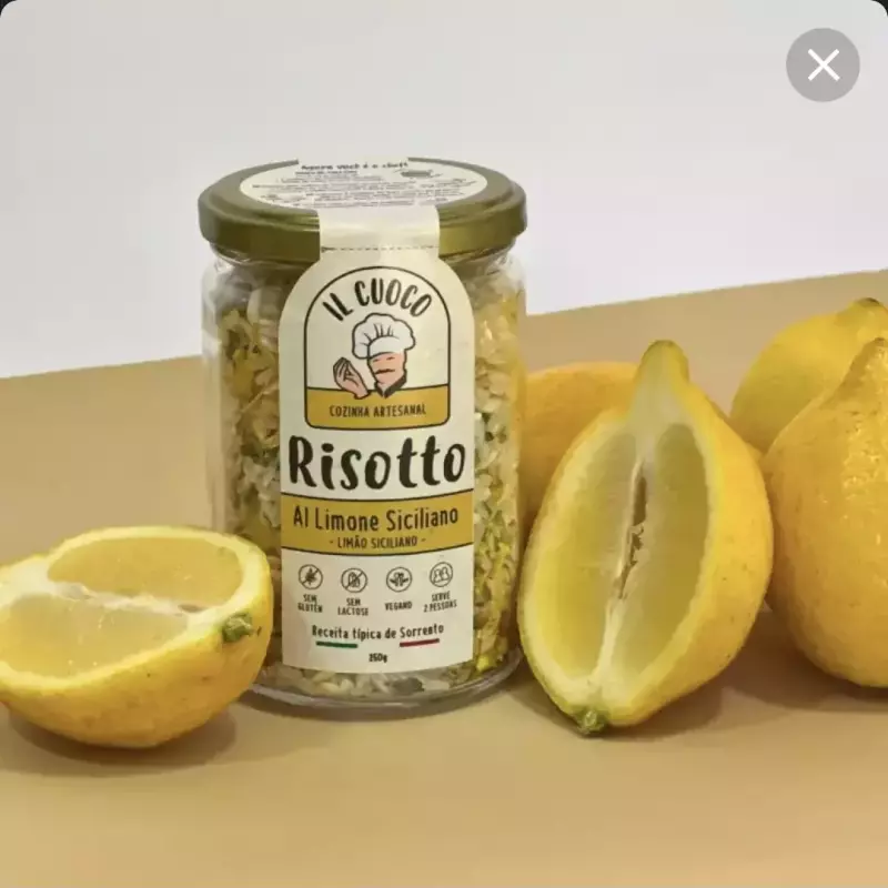 RISOTTO DE LIMÃO SICILIANO 250G