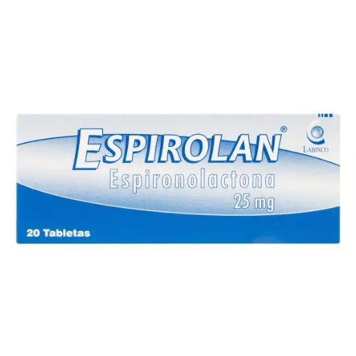 ESPIROLAN 25MG 20 TABLETAS