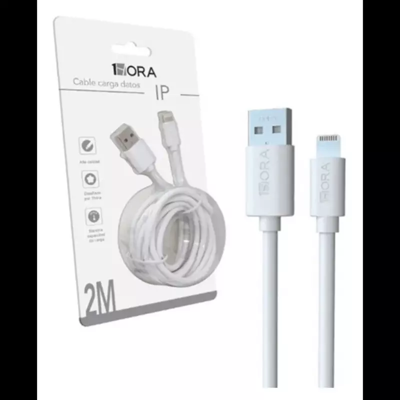 Clave: CAB206 Cable IPhone 2 metros