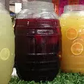 Agua de horchata o jamaica