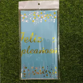 Mantel de fiesta feliz cumpleaños