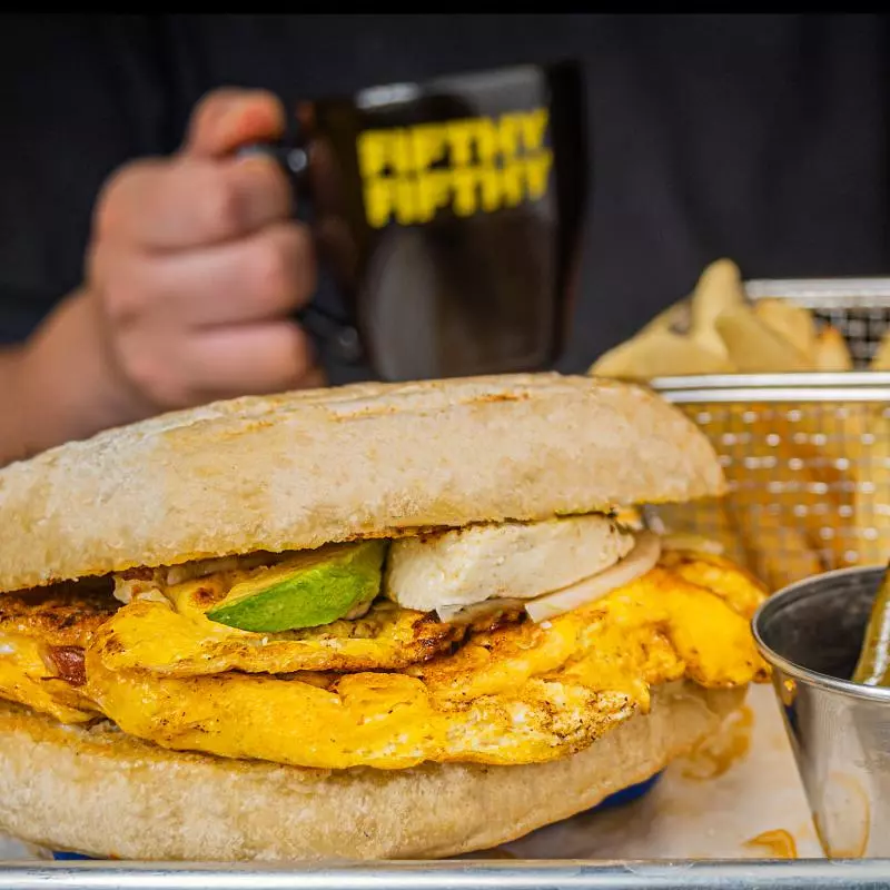 Torta huevo con chorizo