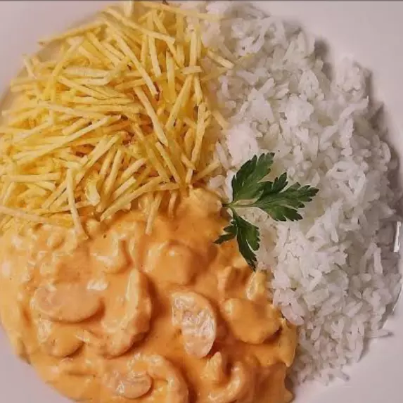 Estrogonofe de frango