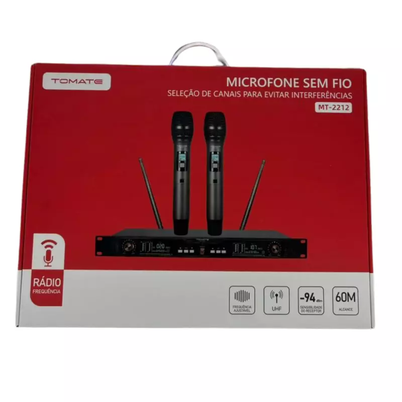 MICROFONE DUPLO SFIO DIGITAL MT-2212