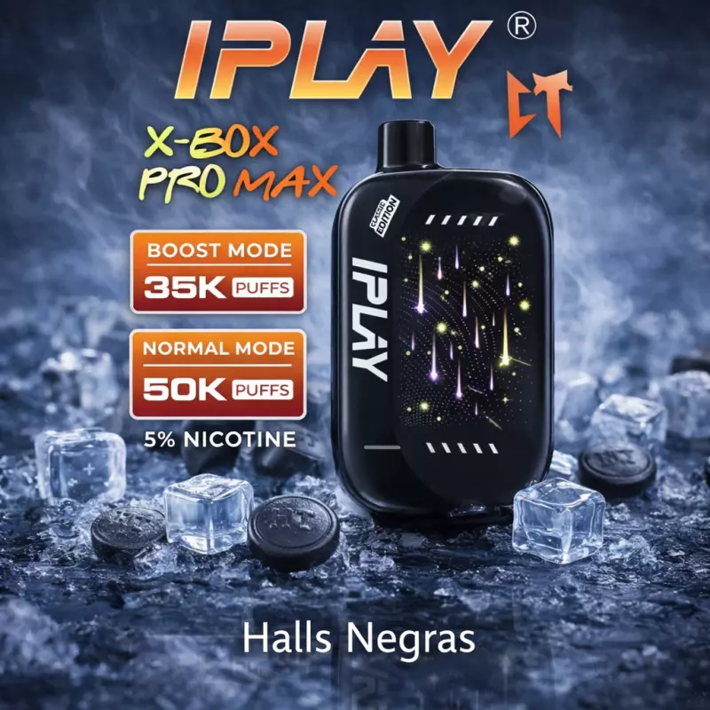 Pro Max- Halls Negras 🧊🧊🖤
