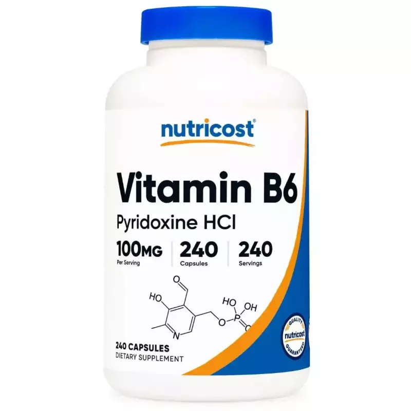 NUTRICOST VITAMIN B6 240 CAPSULAS