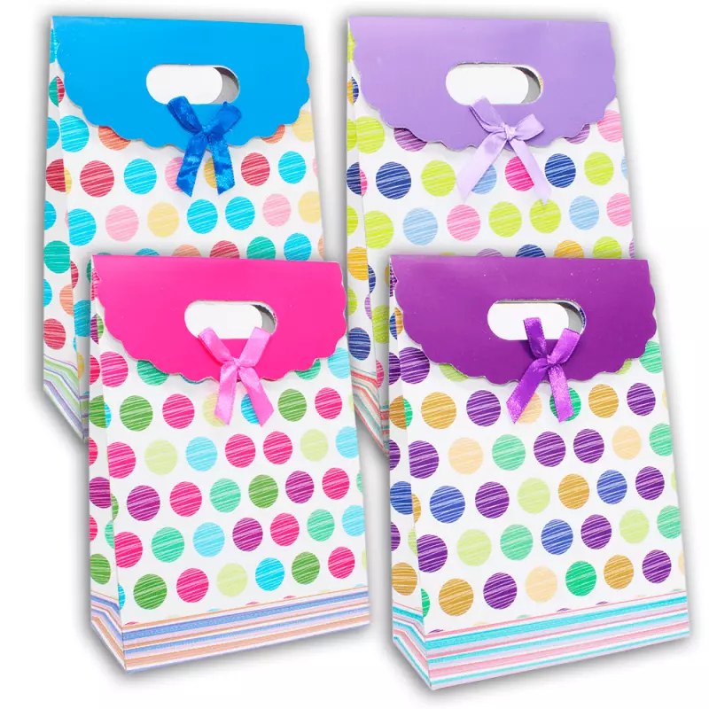 Sacola de Presente Bolinha 16x12x6